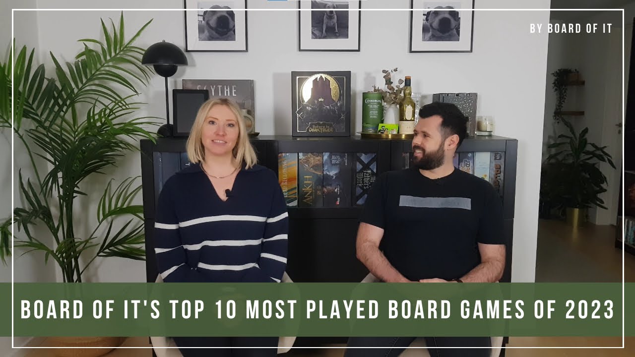 Board Of It's Top 10 Most Played Board Games Of 2023 YouTube