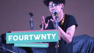 [HD] Fourtwnty - Hitam Putih  (Live at Universitas Muhammadiyah Yogyakarta, Mei 2017) chords