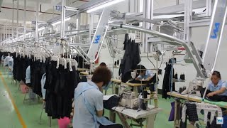 Polo Shirts Production - Ina Hanger System