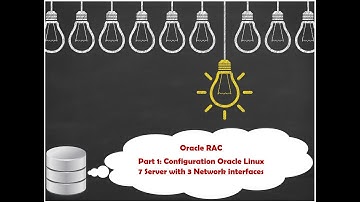Oracle RAC Part 1 of 5: Configuration Oracle Linux 7 Server with 3 Network interfaces