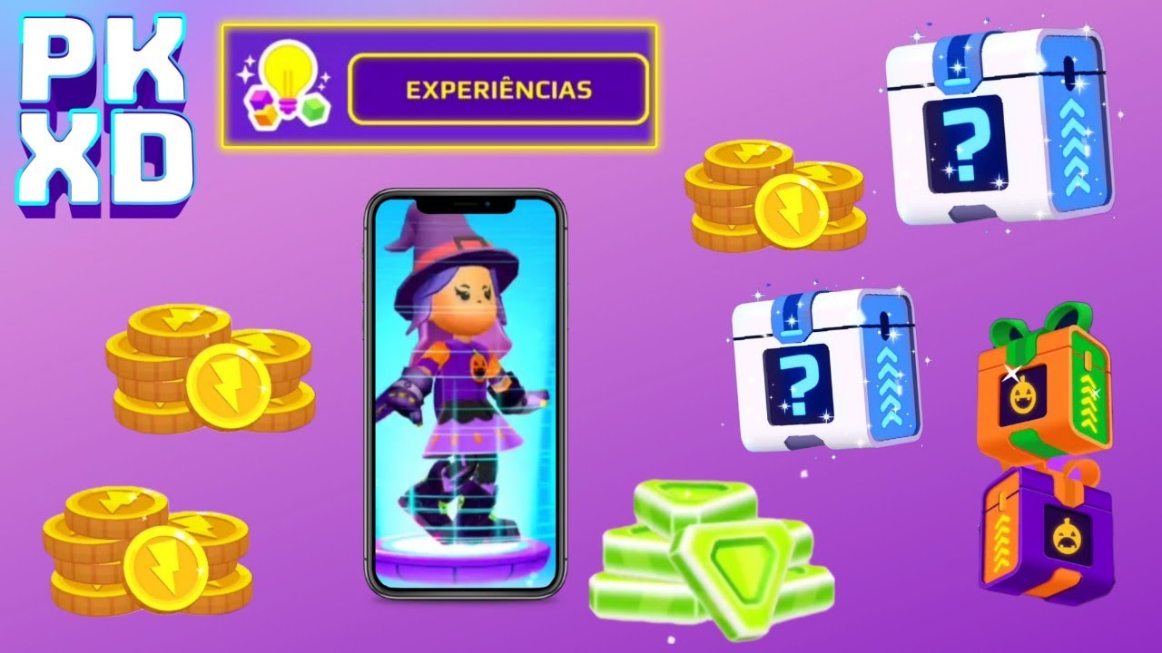 PK XD - VIREI UMA FADA NO HALLOWEEN+ 2 CAIXAS SECRETAS+ CASA E