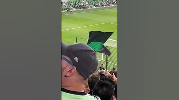 AUSTIN FC SUPPORTER SECTION VIEW #austinfc #austin #mls #gameday #experience #supporters