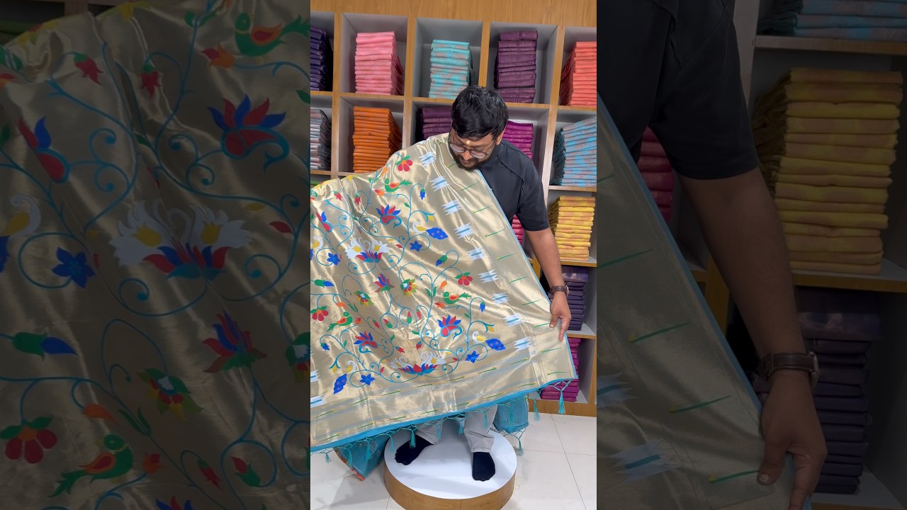 Paithani Soft Silk Rajhans Jaal Dupatta