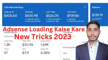 Google Adsense Loading Method Full Course Trick | Adsense Loading Kya Hai Aur Kaise Kare (2023)