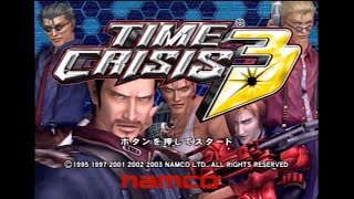 タイムクライシス3 ブラウン管 ガンコンで初ps2ガンシューティング配信 Time Crisis Youtube