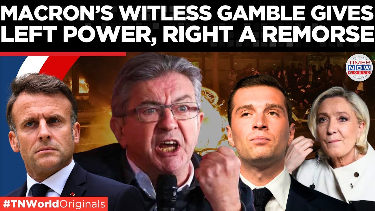 Far-Left Stuns Macron, Le Pen & Bardella | French Elections Explained | Times Now World