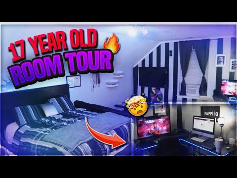 17 YEAR OLD ROOM TOUR + GAMING SETUP 🔥 - YouTube