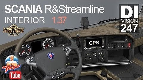 [ETS2 v1.37] Scania R / Streamline Interior improvement *new Update*