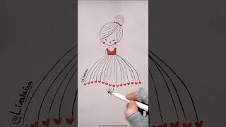 Drawing a ballerina