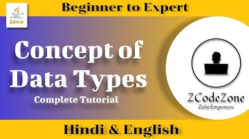 Java Data Types Explained | Primitive | ZaibCodeZone