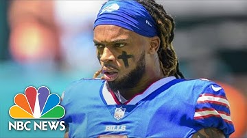 Damar Hamlin remains in critical condition after suffering cardiac arrest