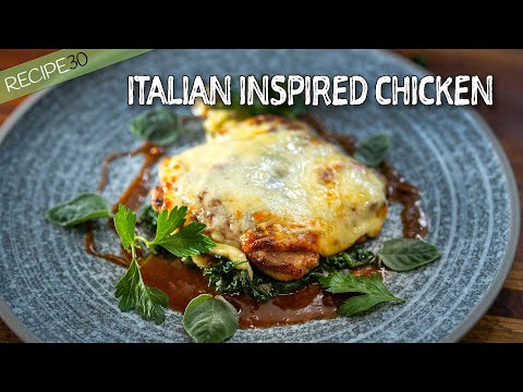 Chicken Spinach and Cheese - A winning Italian inspired combination!