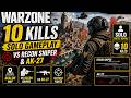 10 Kills Solo Gameplay vs Recon Sniper &amp; AK-27 | Avalon Map | Call of Duty: Warzone #Warzone