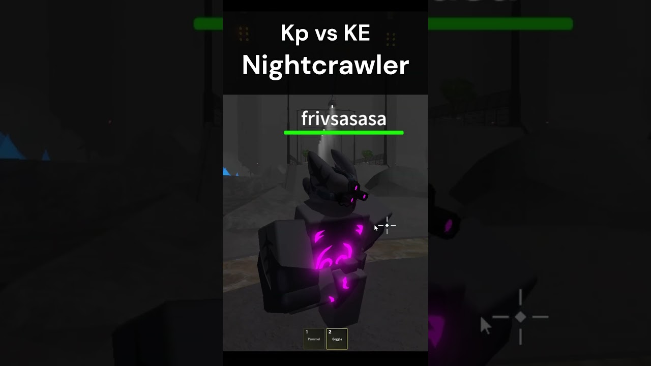 Nightcrawler: Kp vs KE Kaiju Paradise Roblox #kaijuparadise