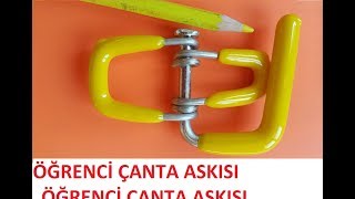 HER ÖĞRENCİ VELİ İZLEMELİ EĞİTİMHANE ÖĞRENCİ ÇANTA ASKISI