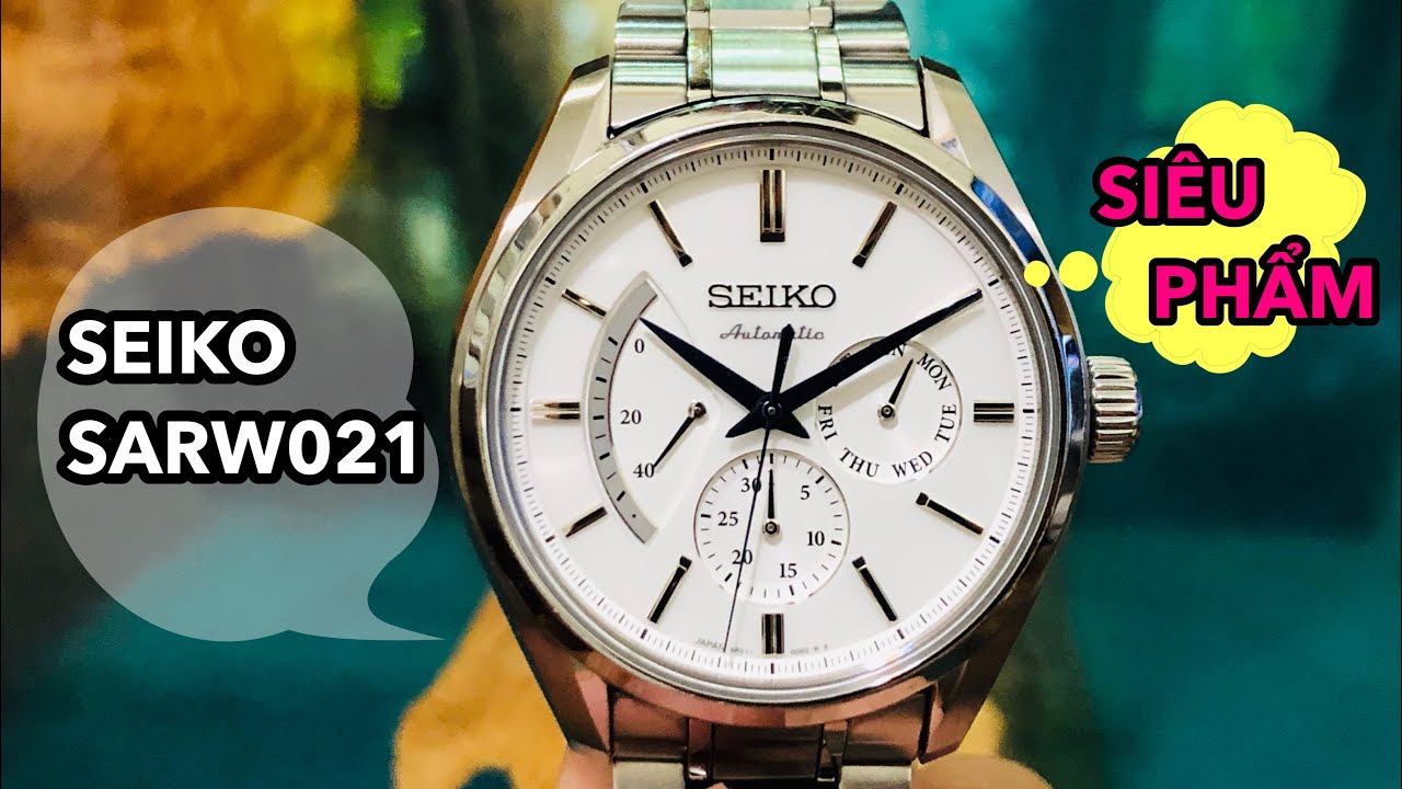 Review] Đồng hồ Seiko Presage Prestige SARW021 | Đồng hồ Quang Lâm - YouTube