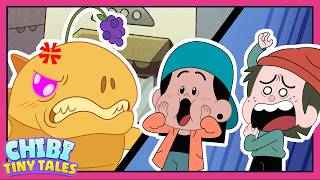 Bobby and Romy fight a cheese monster in town! 🧀👀 | Chibi Tiny Tales | Disney Channel