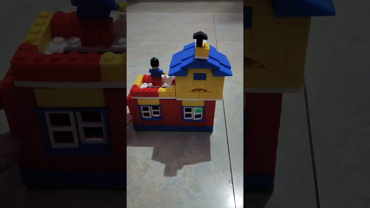 My 5 year son made this house👌🏠 