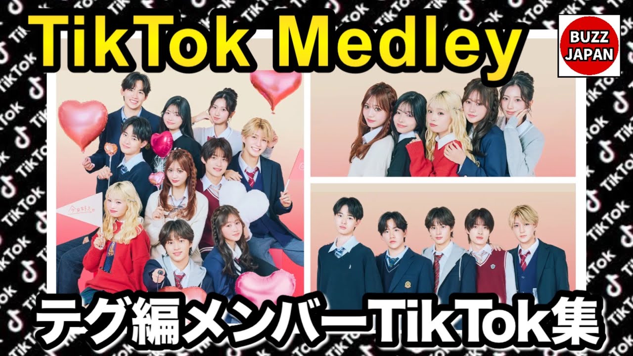 【TikTok】2026🇯🇵ティックトックメドレー【今日好きメンバー】Jan.1月💘テグ編まとめ