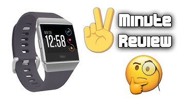 The 2 Minute Review - Fitbit Ionic GPS Smart Watch