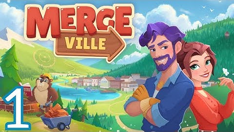 Merge Ville: Match Puzzle Game Gameplay Walkthrough Level 1-5 Part 1