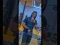 Looking forward to that perfect body; Lanre enlight at the gym