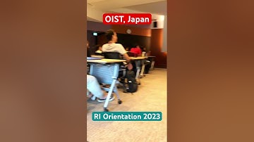 Research Internship Orientation 2023 @oistedu