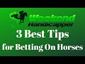 The #1 Betting Strategy: How To Make Money On Horse Racing - YouTube