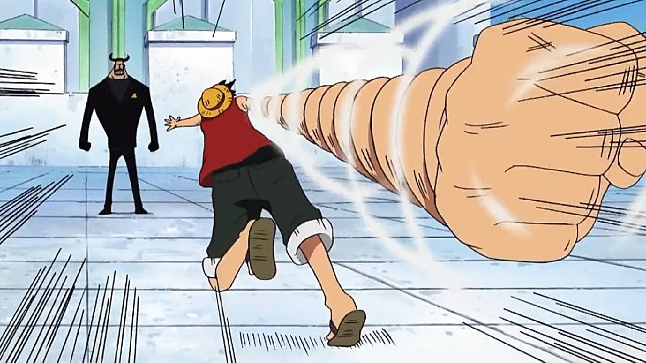 Luffy vs Blueno One Piece (English Sub) YouTube