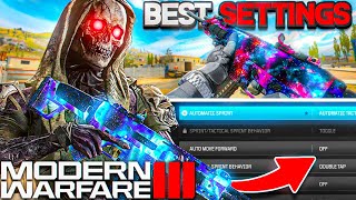 BEST SETTINGS & CLASS SETUPS for MODERN WARFARE 3!