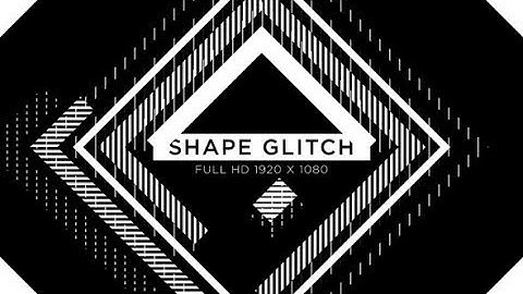 Shape Glitch VJ Loops Background | Motion Graphics - Videohive template