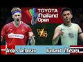 Revenge 🔴 Anders Antonsen (DEN) vs (THA) Kunlavut Vitidsarn Badminton Thailand Open