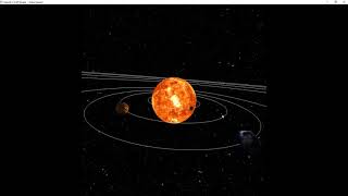 Solar System Using OpenGL