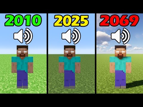 Minecraft Sounds OLD vs NOW (2010 - 2026)