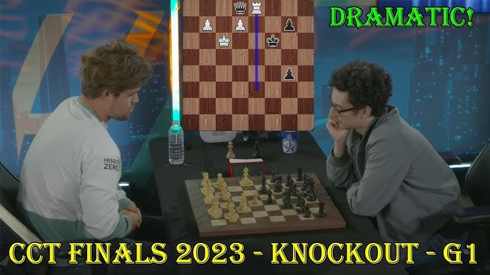 Lagunow, Raphael (2425) -- Van Foreest, Jorden (2707), Qatar Masters (1)  2023, 0-1 