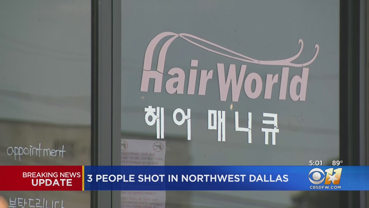 Dallas police investigating shooting at Hair World Salon