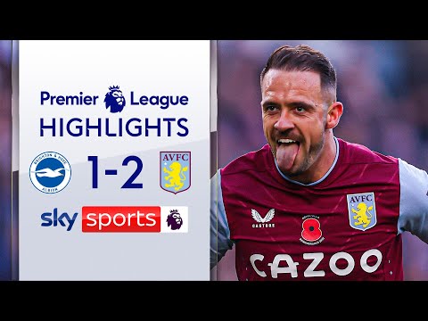 Villa come from behind to win at brighton | brighton 1-2 aston villa | premier league highlights!