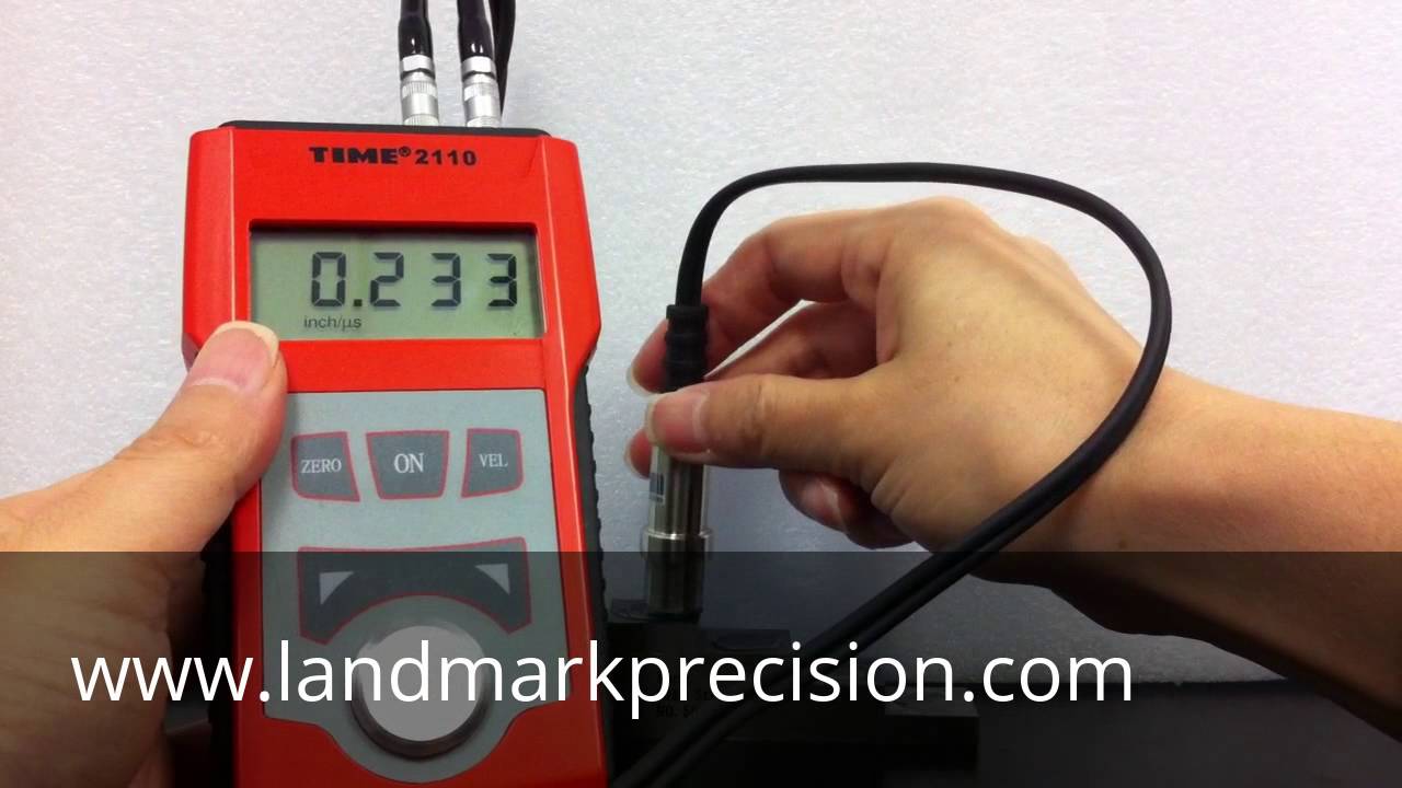 Handheld Ultrasonic Wall Corrosion Thickness Gauge, Meter, Tester