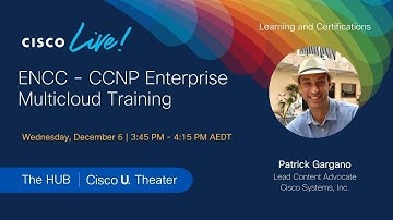 ENCC - CCNP Enterprise Multicloud Training