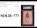 High Rollers: How Much did this 1914 Babe Ruth SGC 3 Sell For And Where Does it Rank Alltime?