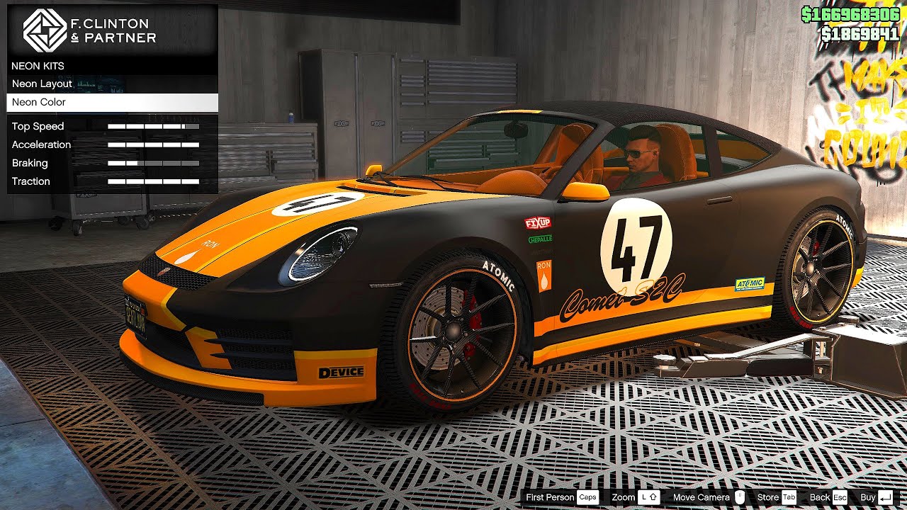 Pfister Comet S2 Cabrio - Vehicle Customization (Part Of The Contract