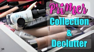 PRIMER COLLECTION AND DECLUTTER 2019 // MAKEUP ORGANIZATION