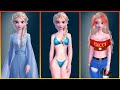 Frozen: Elsa Glow Up With Gucci Outfits - Disney Princesses Glow Up