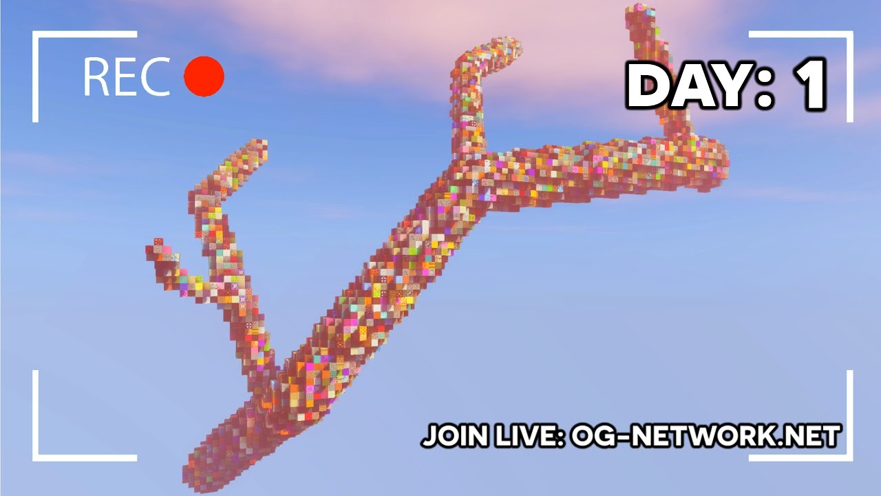 DAY 1: 1 View = 1 Block - A Minecraft Experiment | og-network.net - TheMisterEpic, 244K subscribers