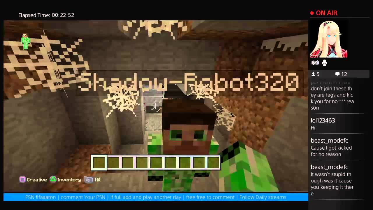Minecraft PS4 Come Chat - 2 / 4 - YouTube