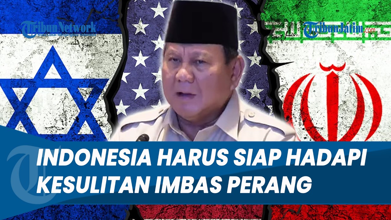 WASPADAI DAMPAK PERANG TIMUR TENGAH! Prabowo Ingatkan Indonesia Harus Siap Hadapi Kesulitan