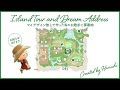 【島紹介】マイデザ無しで作った島のお散歩と夢番地とお知らせ|Island Tour&Dream Address【あつ森】
