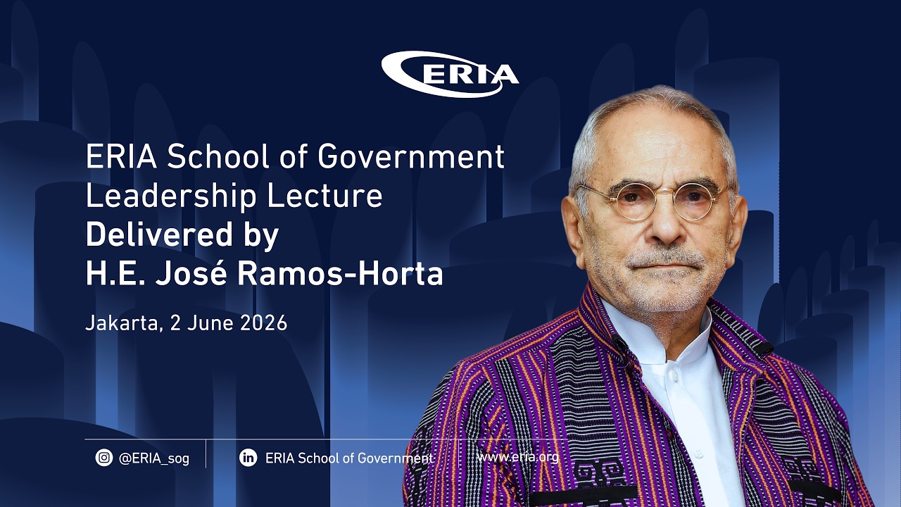 LIVE | Leadership Lecture by the President of Timor-Leste H.E. José Ramos-Horta