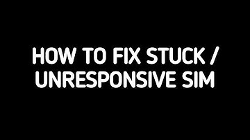 HOW TO FIX STUCK / UNRESPONSIVE SIM | The Sims 4