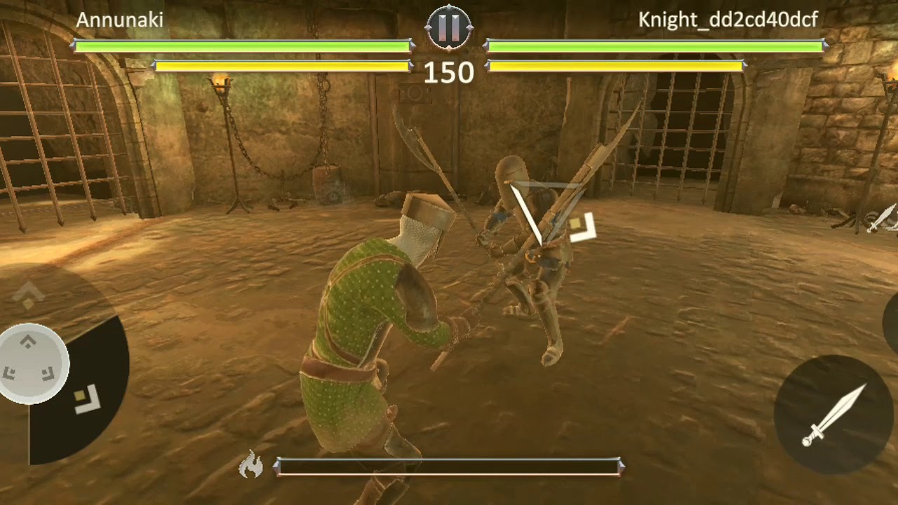 Knight Fight Android Game Knight Fight 2 Android Gameplay Enemy Intimidating Armor - YouTube